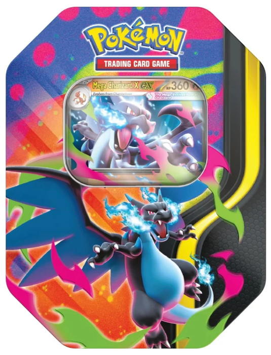 PokemonTCG: Mega Charizard Spring Tin EX (1 st box)
