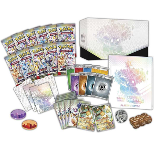 Pokemon Scarlet & Violet 8.5: Prismatic Evolutions Elite Trainer Box