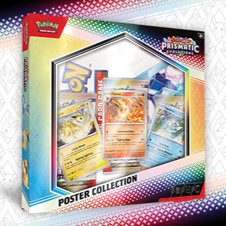 Pokémon TCG: Prismatic Evolutions Poster Collection – Eevee & Evolutions
