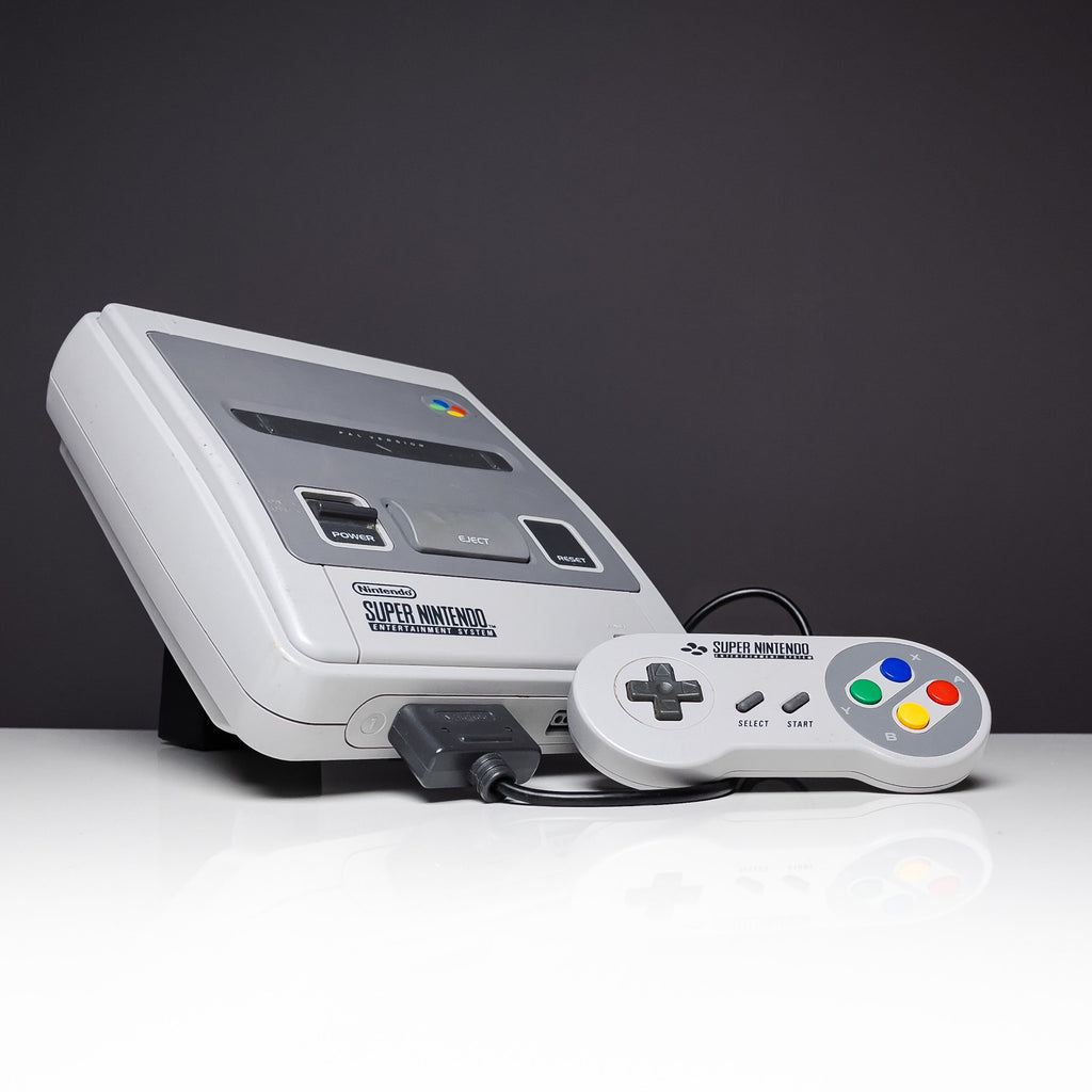 Nintendo shops SNES console