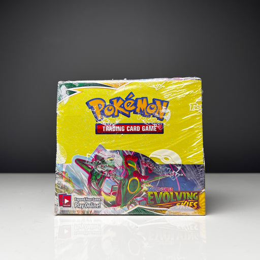BOOSTER BOX Evolving Skies (36 Booster Packs) SWSH7 Pokemon TCG Cards –  PlaySkape Games