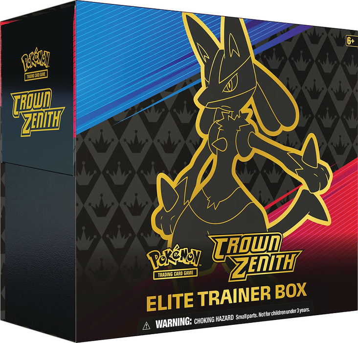 Pokemon Sword & Shield 12,5: Crown Zenith, Elite Trainer Box, ETB