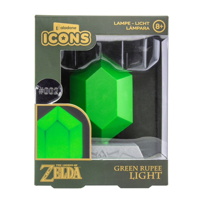 Zelda Green Rupee - Lampa - Icon Light