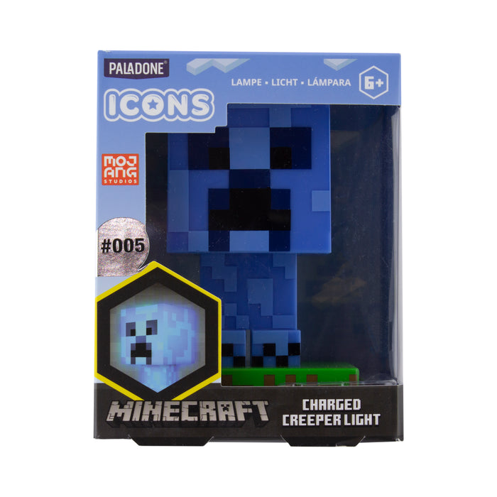 Charged Creeper Minecraft Character - Lampa - Icon Light