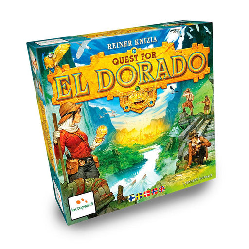 Quest For El Dorado (Se+En) Sällskapsspel