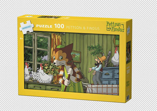 Pettson & Findus - 100 Bitar Pussel