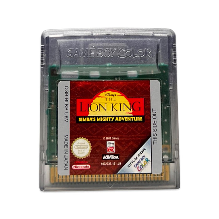 The Lion King - Simbas Mighty Adventure - Gameboy Color