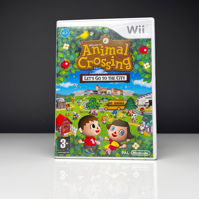 Animal Crossing Lets Go To The City - Wii