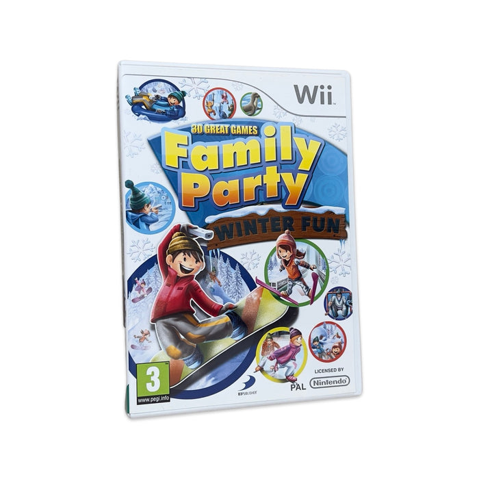 Family Party Winter Fun - Nintendo Wii