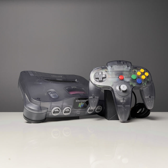 Nintendo 64 - Smoke Black Konsol