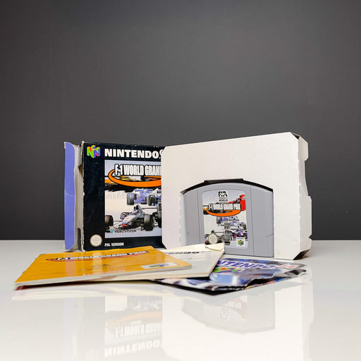 F-1 World Grand Prix - Komplett - OBS Tysk Utgåva | Nintendo 64 | Spel  - SpelMaffian