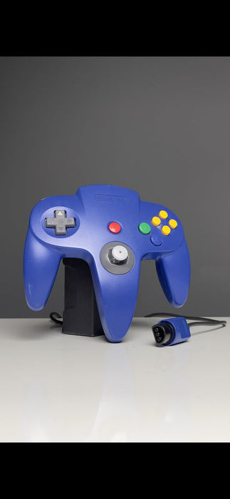 Original Handkontroll - Nintendo 64 Blå Kontroller