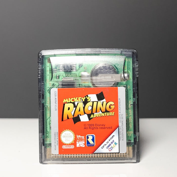 Mickeys Racing Adventure - Gameboy Color Spel