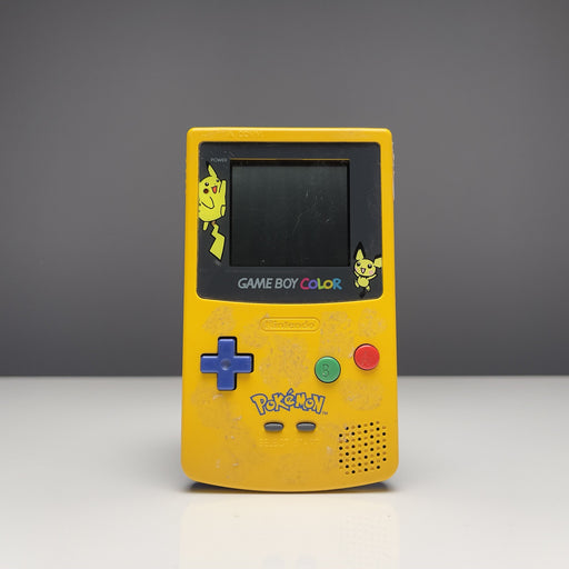 Gameboy Color - Pikachu Edition Konsol