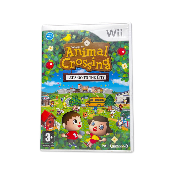 Animal Crossing Lets Go To The City - Wii