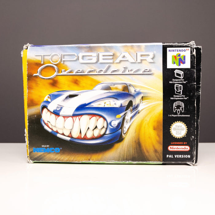 Top Gear Overdrive - Komplett | Nintendo 64 | Spel  - SpelMaffian