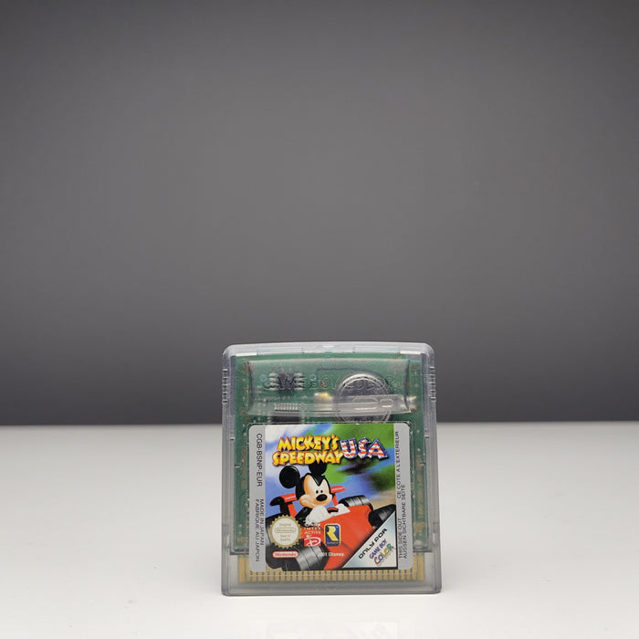 Mickeys Speedway Usa - Gameboy Color Spel