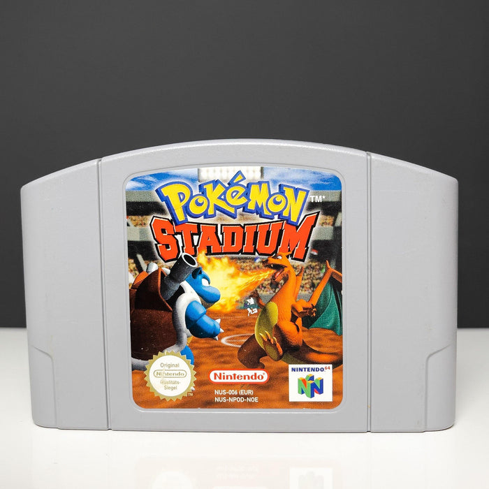 Pokémon Stadium - OBS Tysk Utgåva | Nintendo 64 | Spel  - SpelMaffian