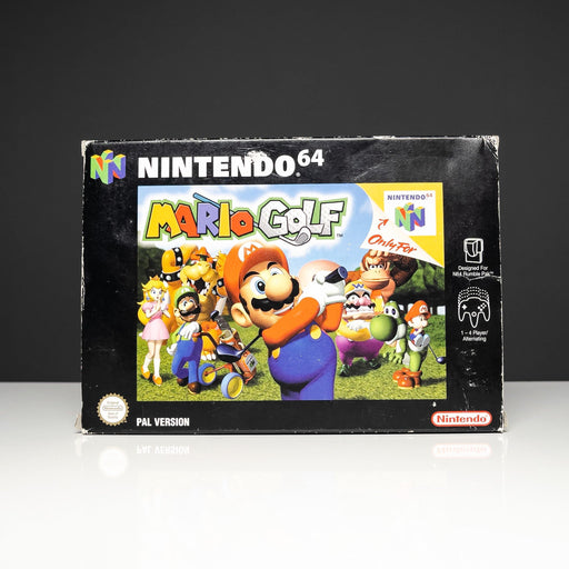 Mario Golf - Komplett Paket (Obruten manual) | Nintendo 64 | Spel  - SpelMaffian