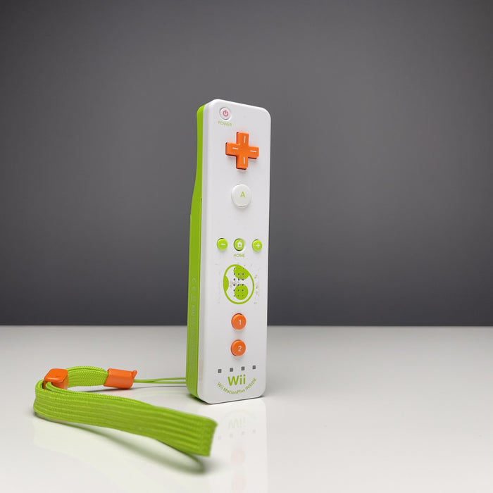 Nintendo Wii Yoshi Original Kontroll Med Inbyggd Motion Plus Kontroller