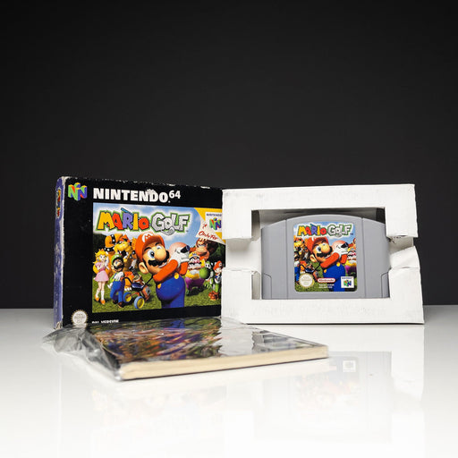 Mario Golf - Komplett Paket (Obruten manual) | Nintendo 64 | Spel  - SpelMaffian