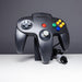 Ny Tredjeparts Handkontroll - Nintendo 64 Mörkgrå Kontroller