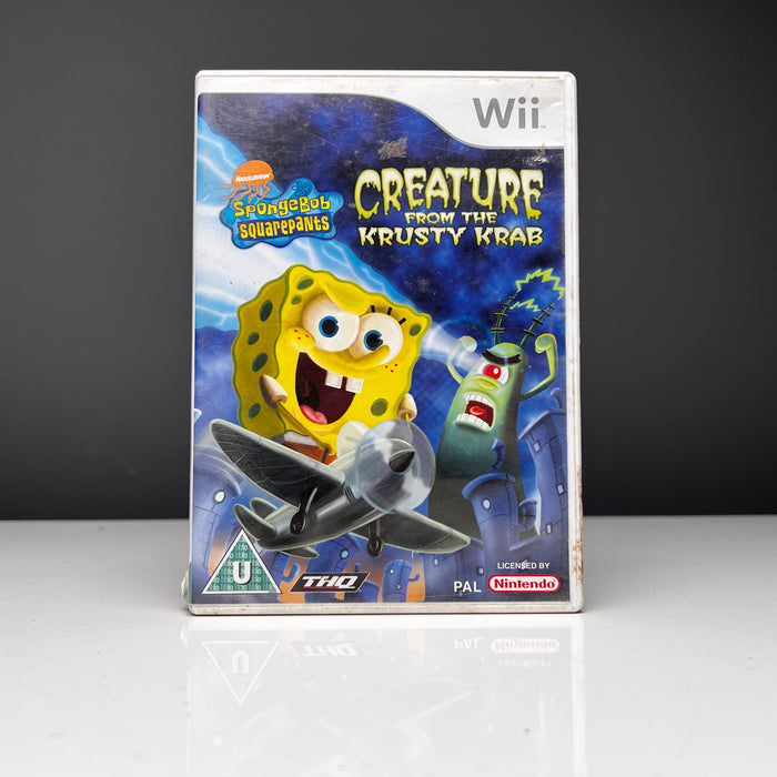 Spongebob Squarepants Creatures From The Krusty Krab - Nintendo Wii