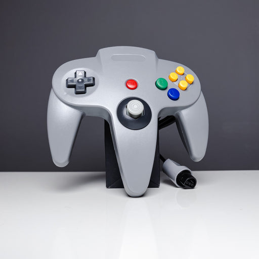 Ny Tredjeparts Handkontroll - Nintendo 64 Grå Kontroller
