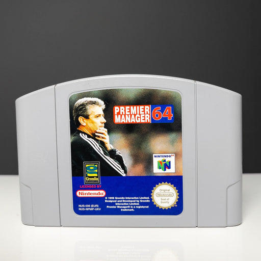 Premier Manager - 64 | Nintendo 64 | Spel  - SpelMaffian