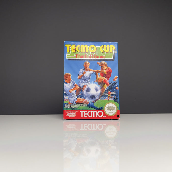 Tecmo Cup Football Game - Komplett I Fantastiskt Skick Spel