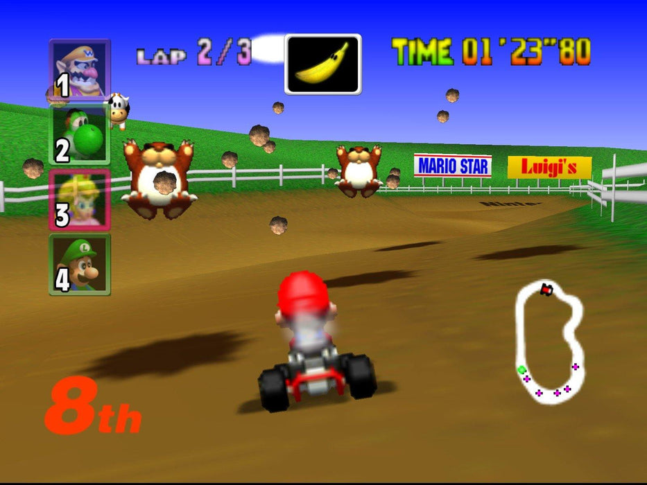Mario Kart 64 | Nintendo 64 | Spel  - SpelMaffian