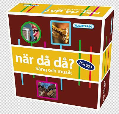 När Då - Sång Och Musik Expansion Pocket Sällskapsspel